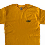 MF Doom Bubble Embroidered Tee In Yellow