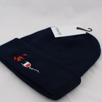 MF Doom Champion Roll Up Beanie In Navy