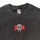 MF Doom DM Embroidered Tee In Black