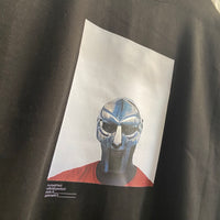 MF Doom Steel Mask Printed Sweatshirt In Black