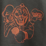 MF Doom Super Mic Embroidered Sweatshirt In Black