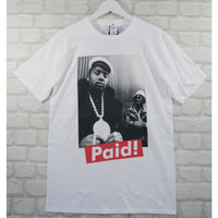 Eric B & Rakim Paid Printed Tee In White