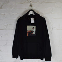 Frank Ocean Typewriter Printed Hoodie In Black