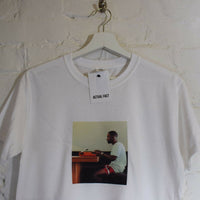 FO Typewriter Printed Tee In White