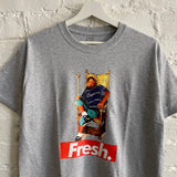 FRESH Prince Printed Tee In Grey