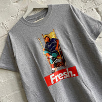FRESH Prince Printed Tee In Grey