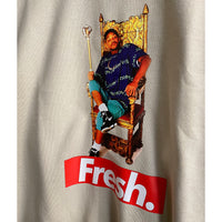 FRESH Prince Printed Sweatshirt In Sand