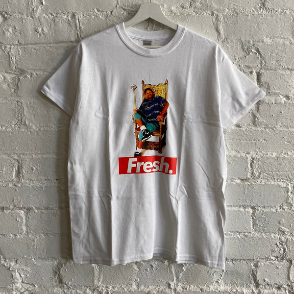 FRESH Prince Printed Tee In White