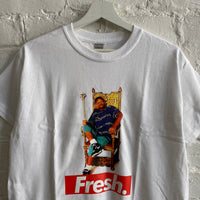 FRESH Prince Printed Tee In White