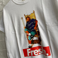 FRESH Prince Printed Tee In White
