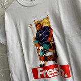 FRESH Prince Printed Tee In White