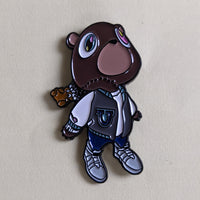 Flying Bear Enamel Pin