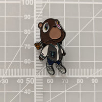 Flying Bear Enamel Pin