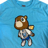 Kanye Flying Bear Printed T Shirt