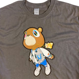 Kanye Flying Bear Printed T Shirt
