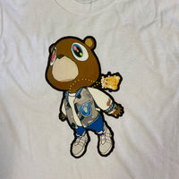 Kanye Flying Bear Printed T Shirt