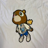 Kanye Flying Bear Printed T Shirt