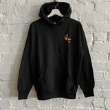 Fresh Prince & Geoffrey Embroidered Hoodie In Black