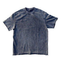 Premium Heavyweight Blank T Shirt In Enzyme Wash