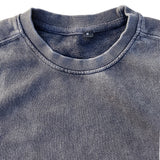 Premium Heavyweight Blank T Shirt In Enzyme Wash