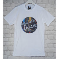 It Was All A Dream Printed Tee In White