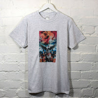 Kanye Collage Printed Tee In Grey