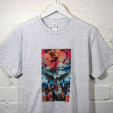 Kanye Collage Printed Tee In Grey