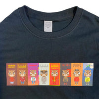 Kanye Dropout Multi-Bear Printed T Shirt