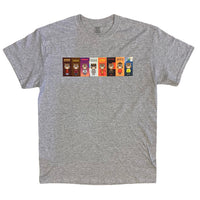Kanye Dropout Multi-Bear Printed T Shirt