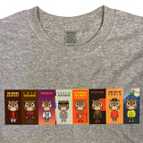 Kanye Dropout Multi-Bear Printed T Shirt