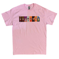 Kanye Dropout Multi-Bear Printed T Shirt