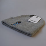 Kanye Roll Up Beanie In Grey