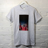 Kanye Hands Up Printed Tee In Grey