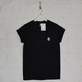 Kendrick Lemar Kneel Embroidered Tee In Black