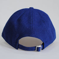 New Era LA Dodgers Heather Team 9Forty Curve Peak Cap In Blue & Grey