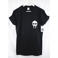 MF Doom Badge Printed Tee In Black