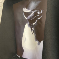 MF Doom B&W Printed Hoodie In Black