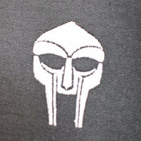 MF Doom Mask Embroidered Sweatshirt In Black