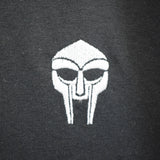 MF Doom Mask Embroidered Tee In Black