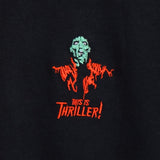 MJ Thriller Embroidered Tee In Black