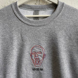 Mac Miller Good AM Embroidered Sweatshirt In Grey