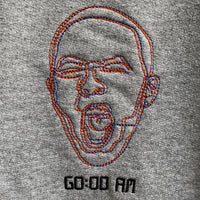 Mac Miller Good AM Embroidered Sweatshirt In Grey