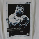 Mike Tyson Plan Printed Sweatshirt In White