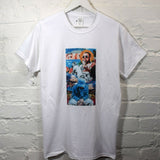 Mac Miller Collage Printed Tee In White