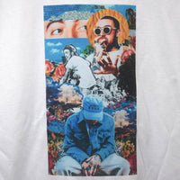 Mac Miller Collage Printed Tee In White