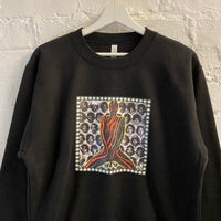 ATCQ Marauders Multi Printed Sweatshirt In Black