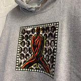 ATCQ Marauders Multi Printed Hoodie In Grey