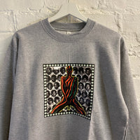 ATCQ Marauders Multi Printed Sweatshirt In Grey
