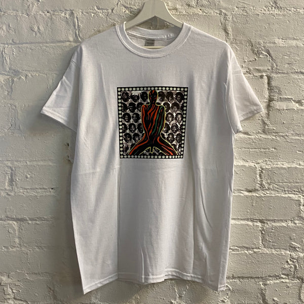 ATCQ Marauders Multi Printed Tee In White