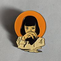Mia Wallace Enamel Pin